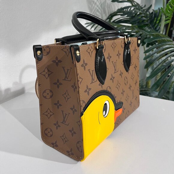 Louis Vuitton Reverse Monogram Mini Duck Tote - Picture 4 of 11